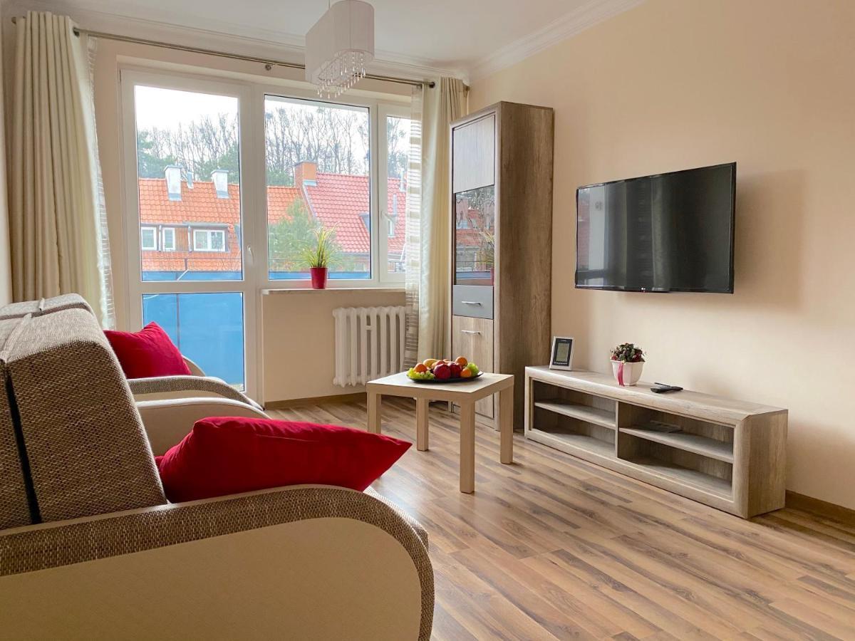 Swish Apartment -10 Min To Old Town Gdansk,Pkp & Shopping Mall Luaran gambar