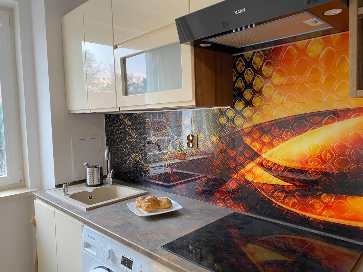 Swish Apartment -10 Min To Old Town Gdansk,Pkp & Shopping Mall Luaran gambar
